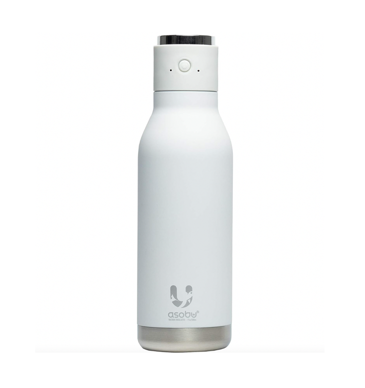 Wireless Stainless Steel Water Bottle with a Speaker Lid 