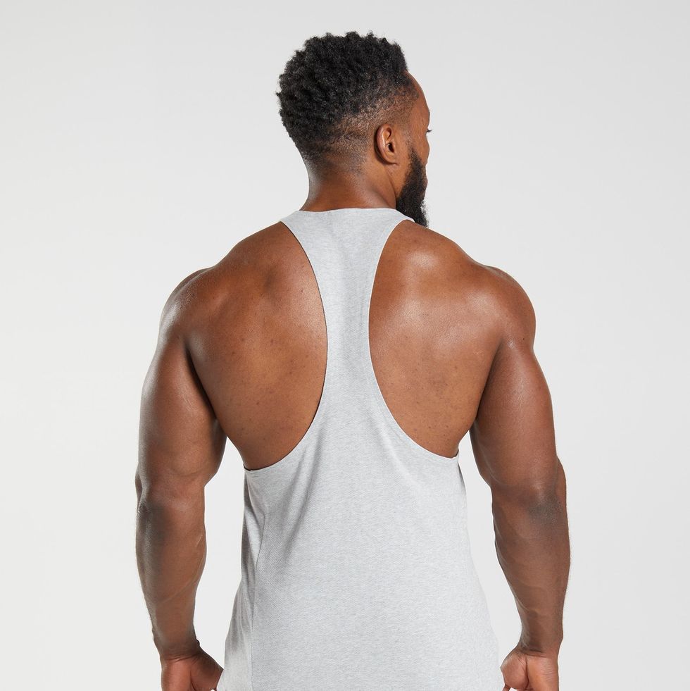 Gymshark Bodybuilding clothing men Cotton gym tank tops Fitness