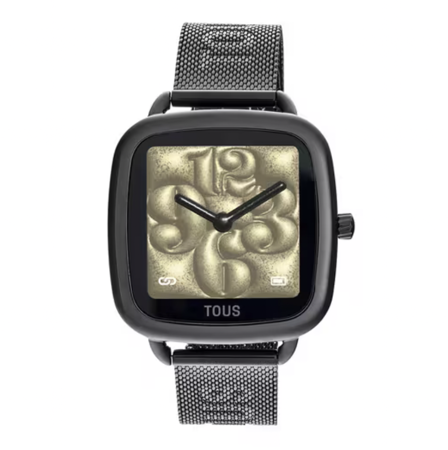 Reloj smartwatch con brazalete de acero