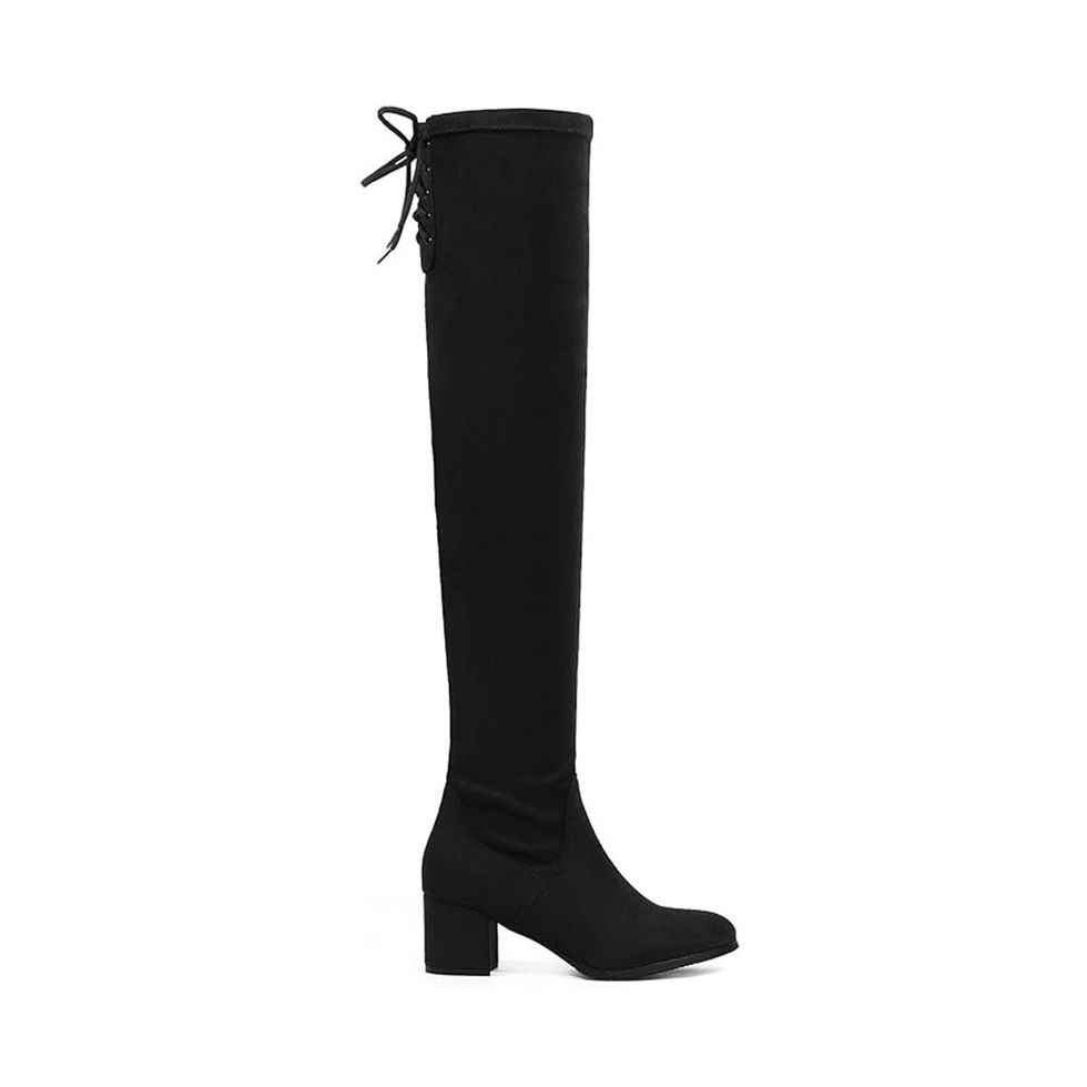 Laurence Over The Knee Thigh High Chunky Heel Boots 