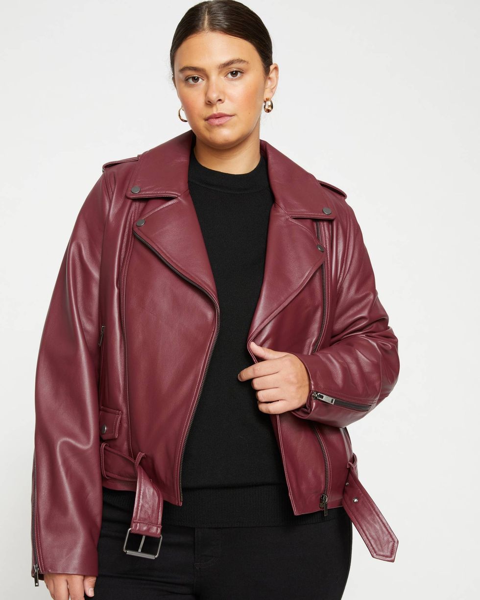 20 Best Oversized Leather Jackets 2024