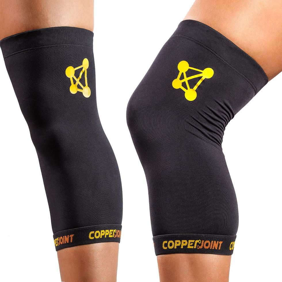 Copper Compression Recovery Knee Sleeve Highest Copper Content Knee Brace.  S