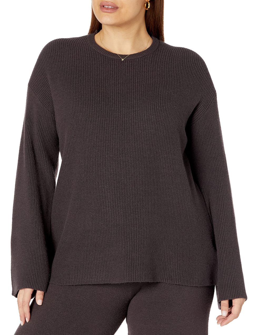 Women's Alice Crewneck Ribbed Pullover Sweater