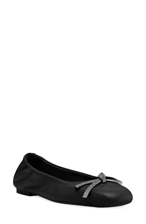 Stuart weitzman chicpearl hot sale suede ballet flats