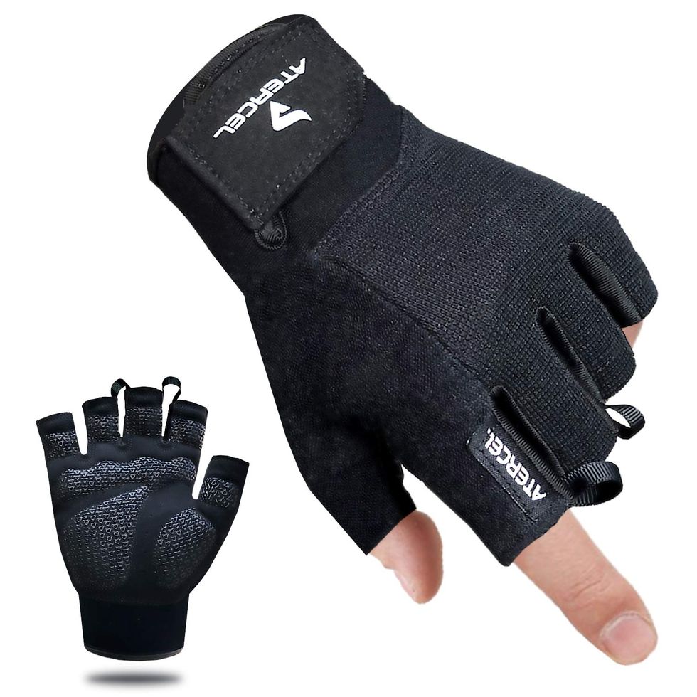 Sports Gym Gloves Men Fitness Training Exercise Anti Slip Anti-sweat Weight Lifting  Gloves Women Half Finger Glove