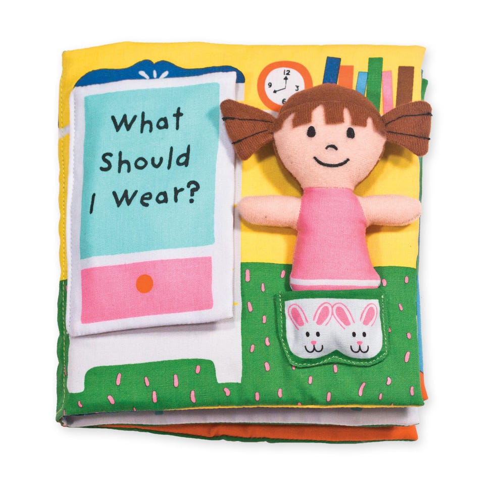 'What Should I Wear?' Soft Activity Baby Book