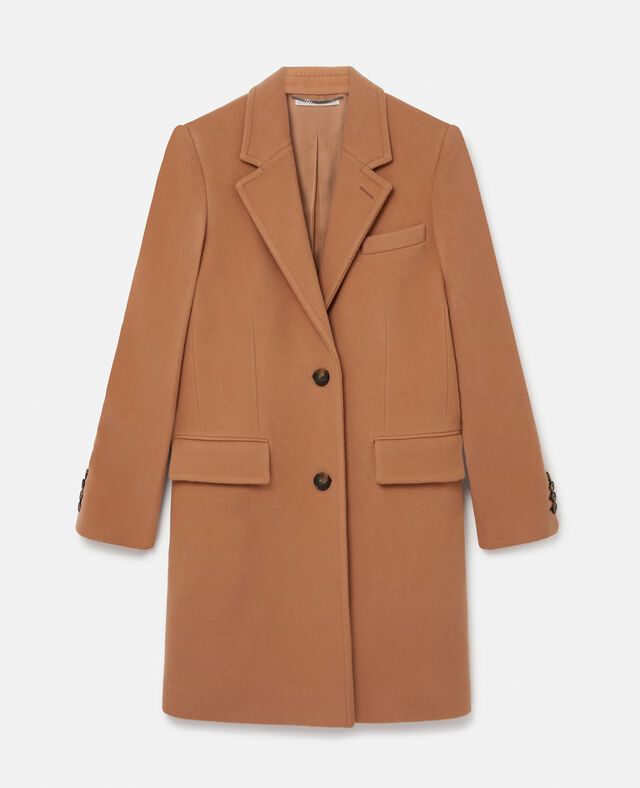 Unstructured 2025 camel coat