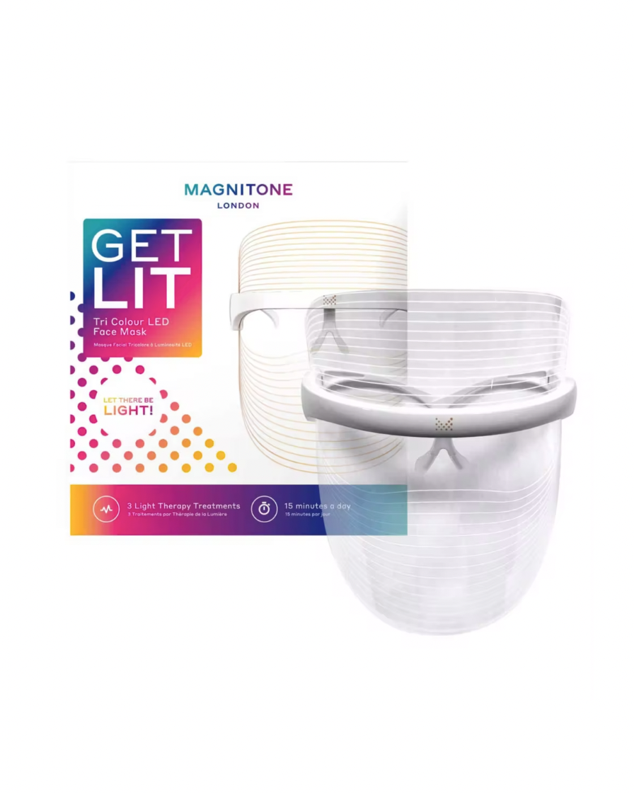 GetLit Tri Colour LED Face Mask