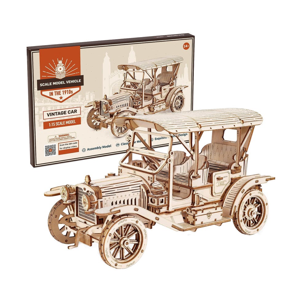 Puzzle de madera 3D maqueta de coche