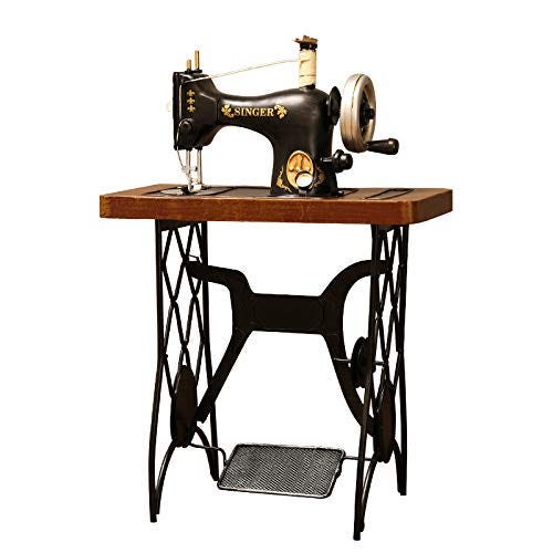 Máquina de coser de hierro vintage