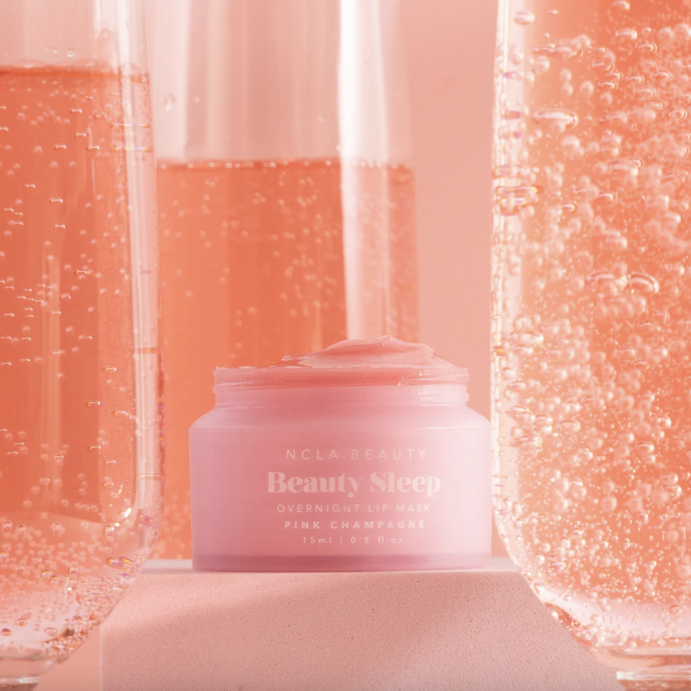 Beauty Sleep Overnight Lip Mask in Pink Champagne