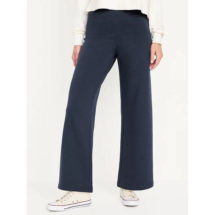 Winter Womens High Waist Plush Denim Fleece Lined Jeans Womens With Wide  Leg And Velvet Detailing Fashionable And Warm Office Pants For Ladies From  Alessioily, $44