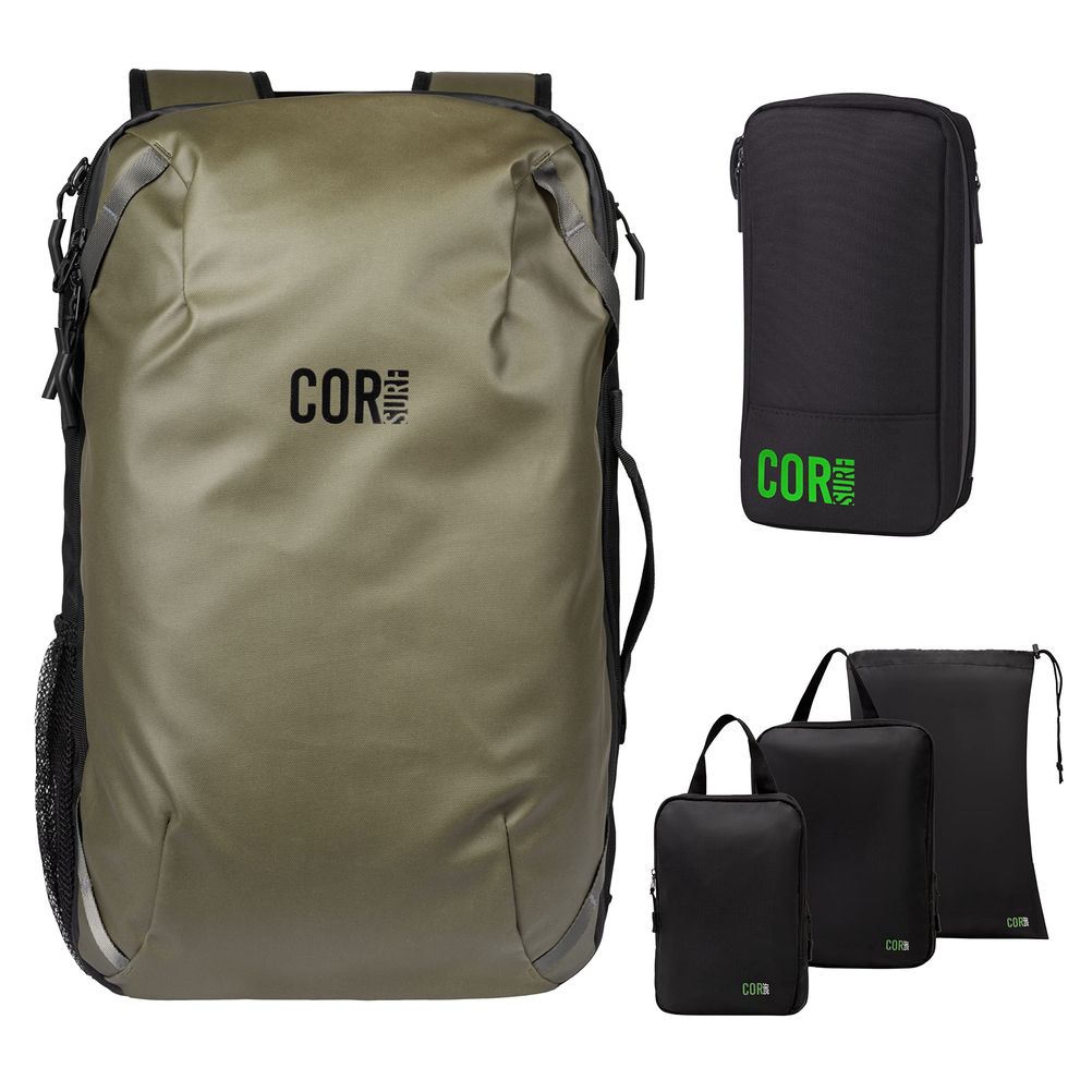Carry-On Travel Backpack Bundle