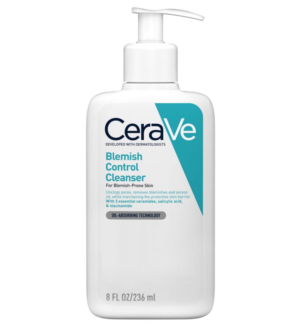 Blemish Control Face Cleanser with 2% Salicylic Acid & Niacinamide for Blemish-Prone Skin 236ml