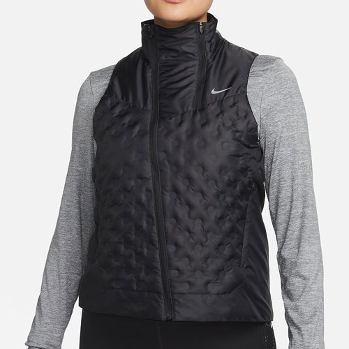 Running gilet with discount hood