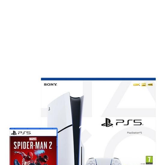 PlayStation 5 Disc Console Slim - Marvel's Spider-Man 2 Bundle, ps5 pro 1tb  