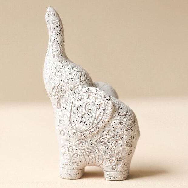 Lisa Angel Speckled Ceramic Elephant Ring Holder