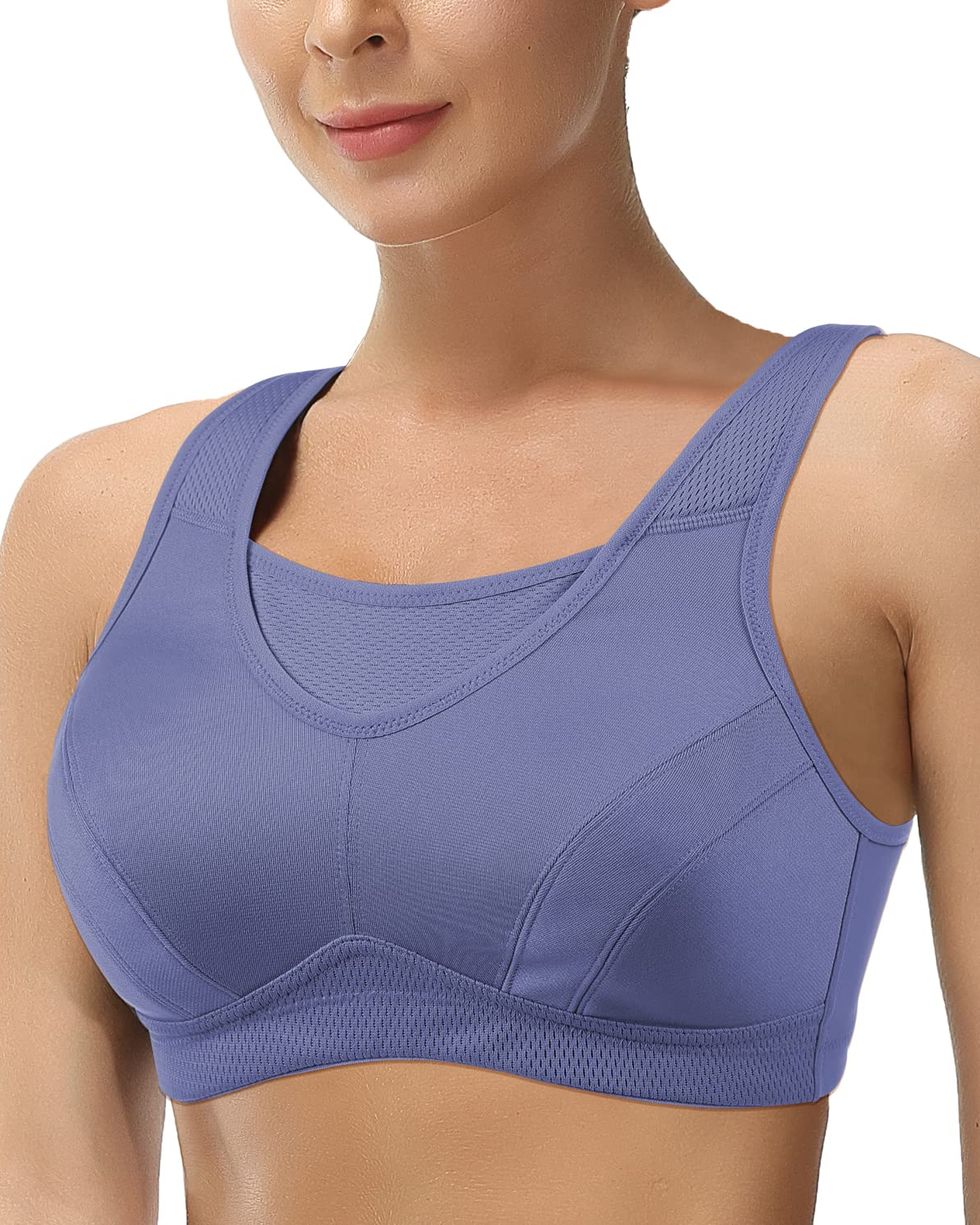VerPetridure Sports Bras for Women High Support Large Bust Ladies