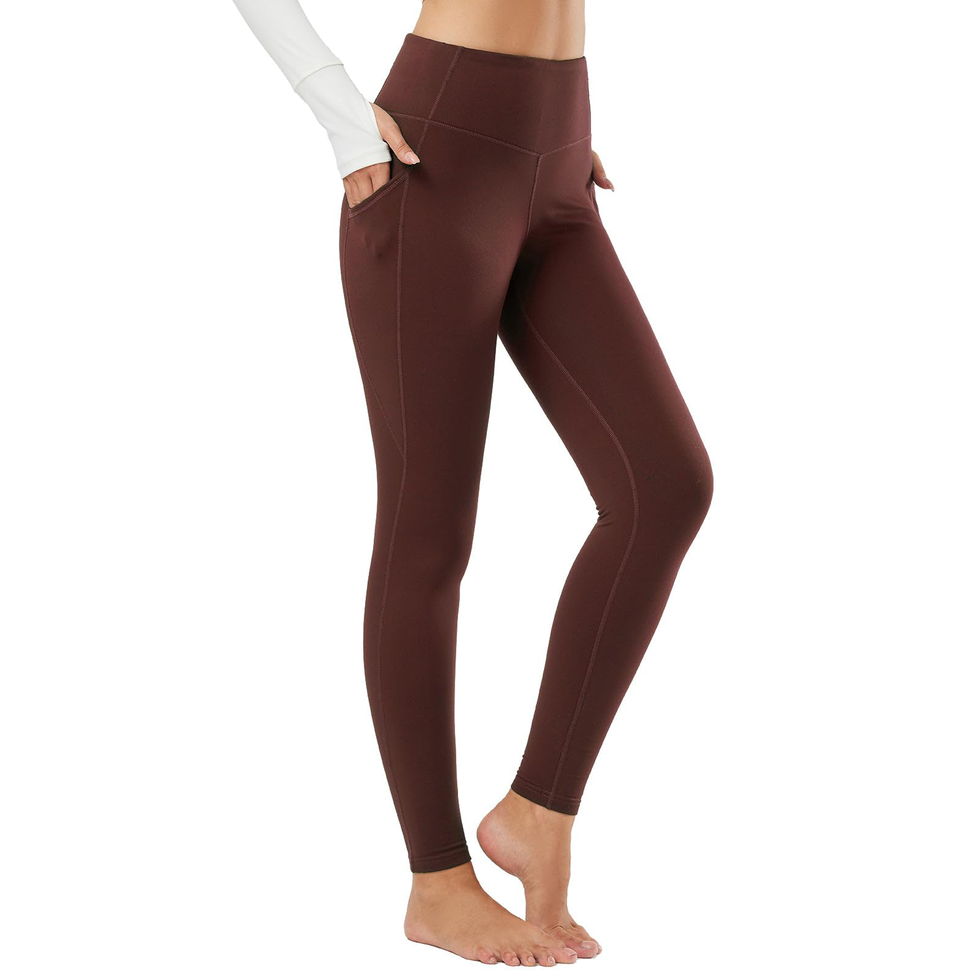 Jockey Ladies' Cropped Slit Flare Activewear Yoga Pants, Black Small