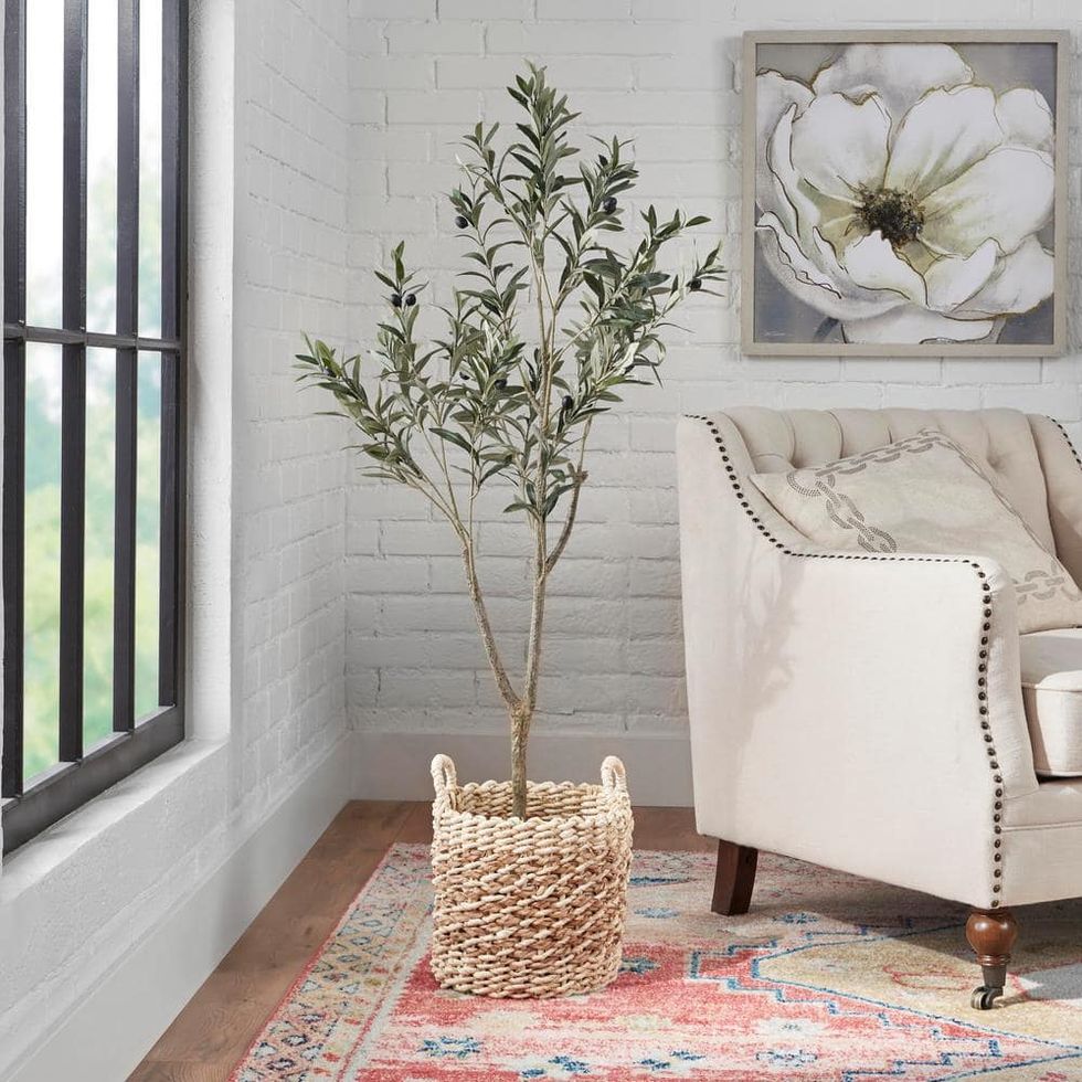Indoor Artificial Olive Tree