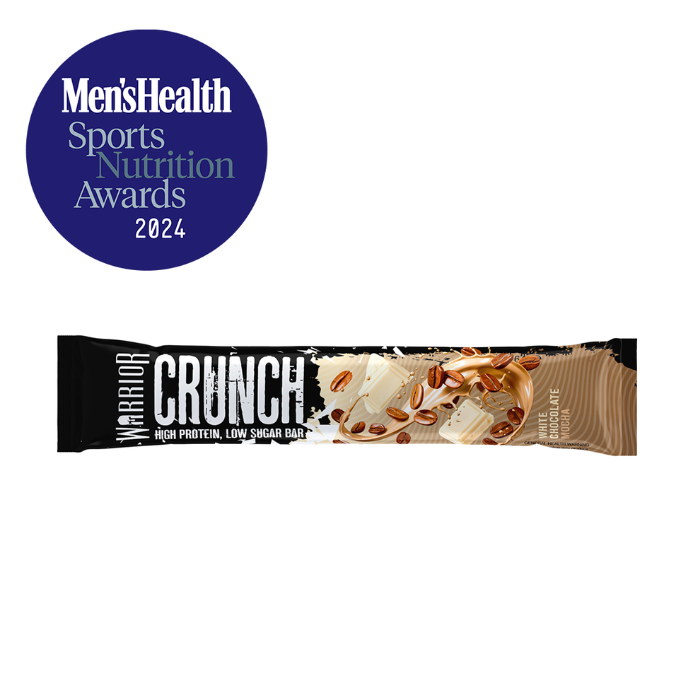 Warrior Crunch Protein Bar: White Chocolate Crisp