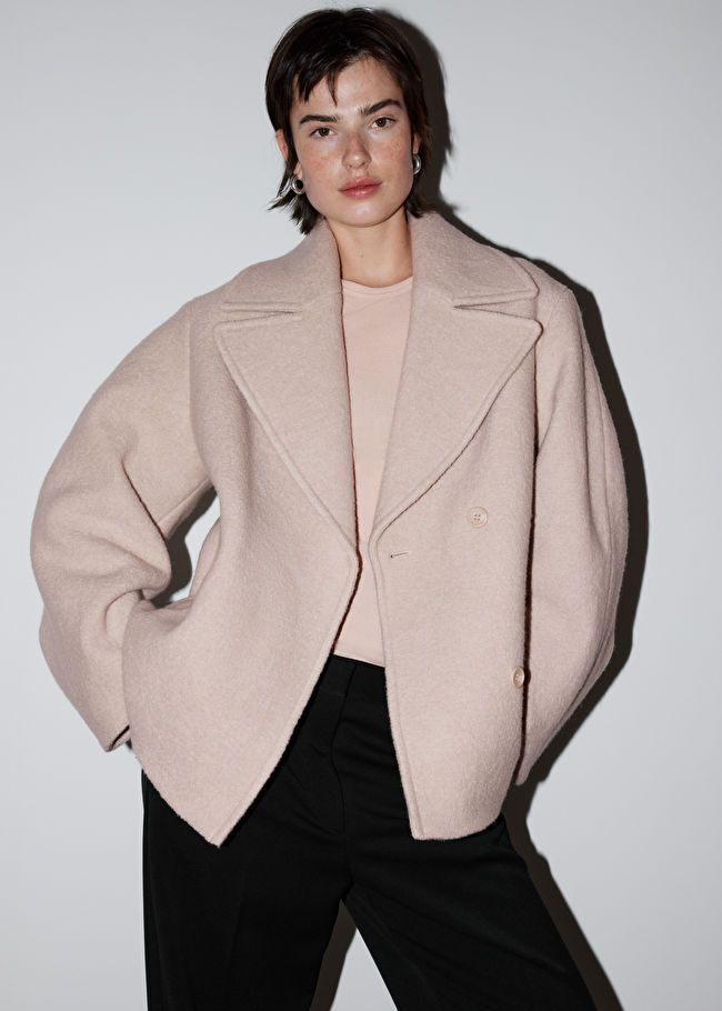 And other stories fashion pink coat