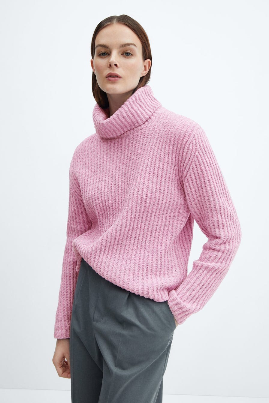 Turtleneck Knitted Sweater