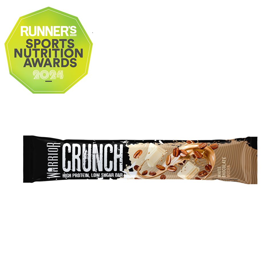 Warrior Crunch Protein Bar: White Chocolate Crisp