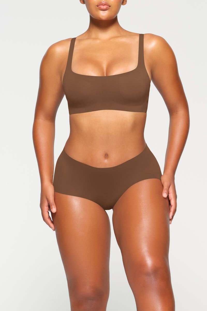 Bra Women's Skims Soft Bra Summer Underwear Fitness Bralette Sports Bra  Yoga Comfortable Push Up Curvy Adhesive Bra Sports Bras Large Breasts  Without