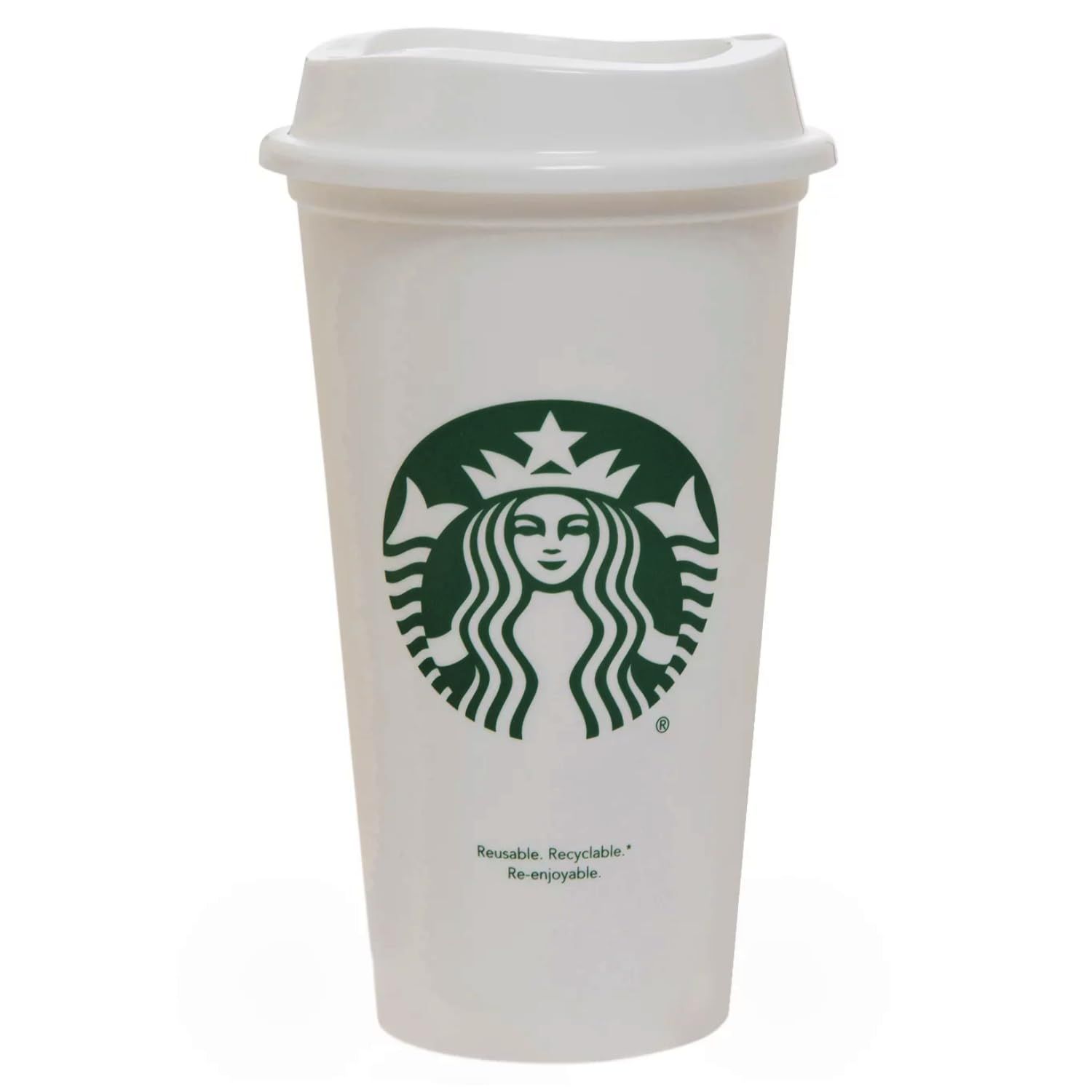 Starbucks Reusable Travel Cup to Go Coffee Cup Grande 16 Oz 5 Pack 