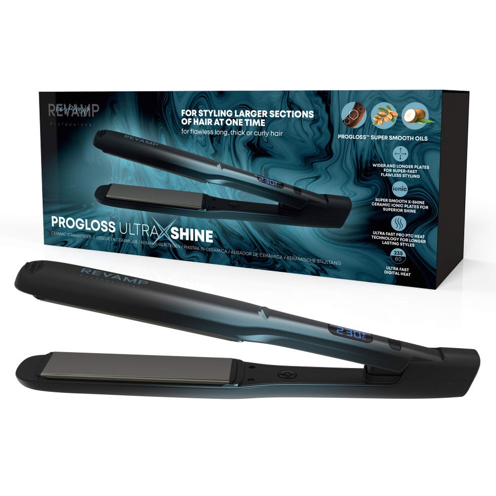 17. REVAMP Progloss Ultra X Shine Ceramic Hair Straightener