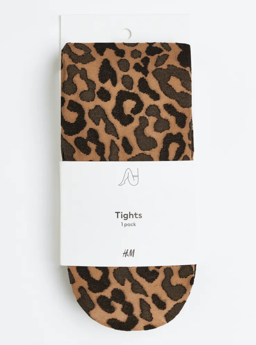 H&M panty met luipaardprint