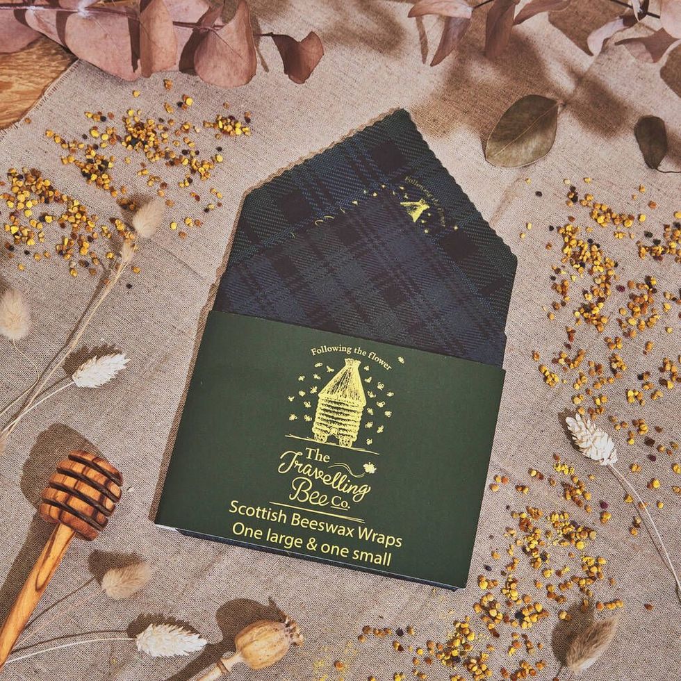 Travelling Bee Company Natural Scottish Beeswax Wraps