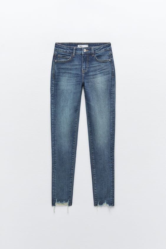 JEANS Z1975 FLARE A VITA ALTA - Azzurro medio