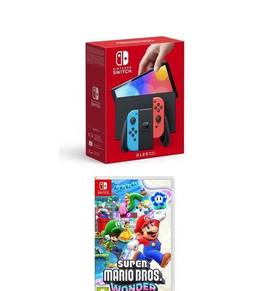 Nintendo Switch Neon Red/Neon Blue (Compact Box