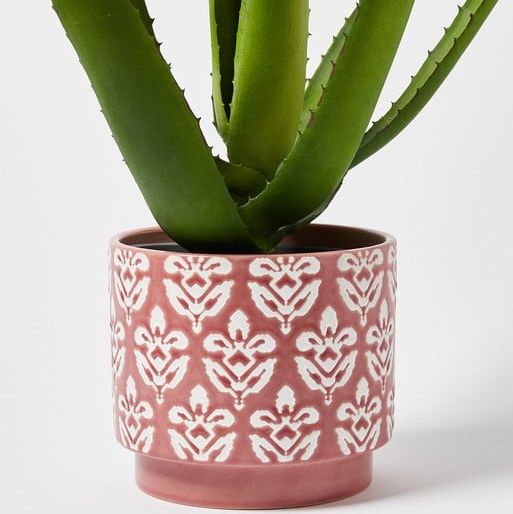Athena Pink Ceramic Plant Pot
