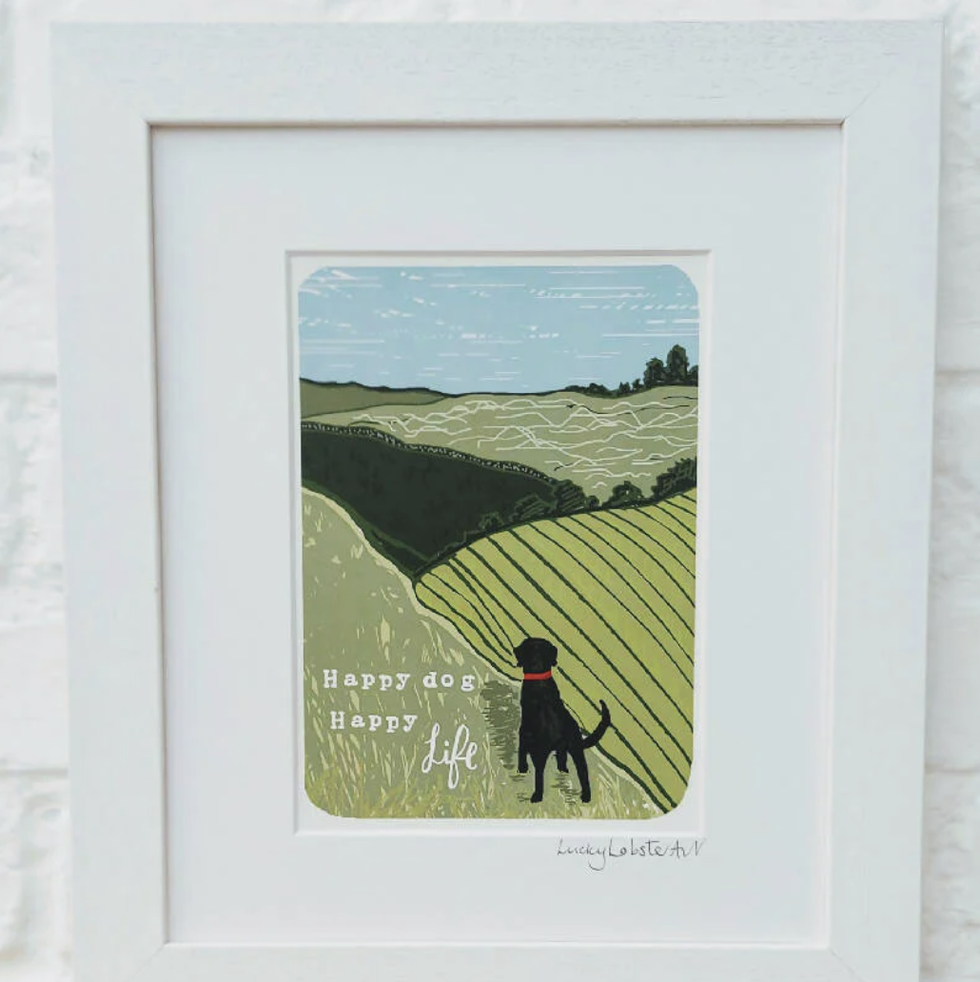 The Great Outdoors Dog Print