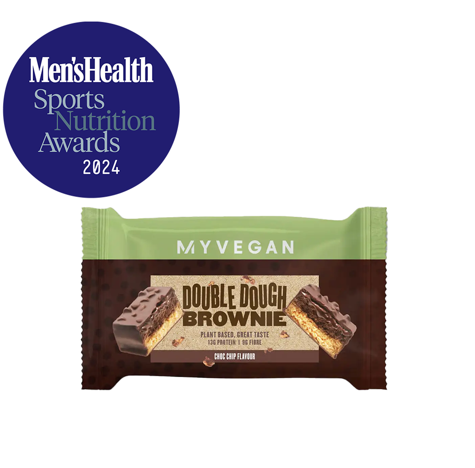 Myvegan Double Dough Brownie: Chocolate Chip