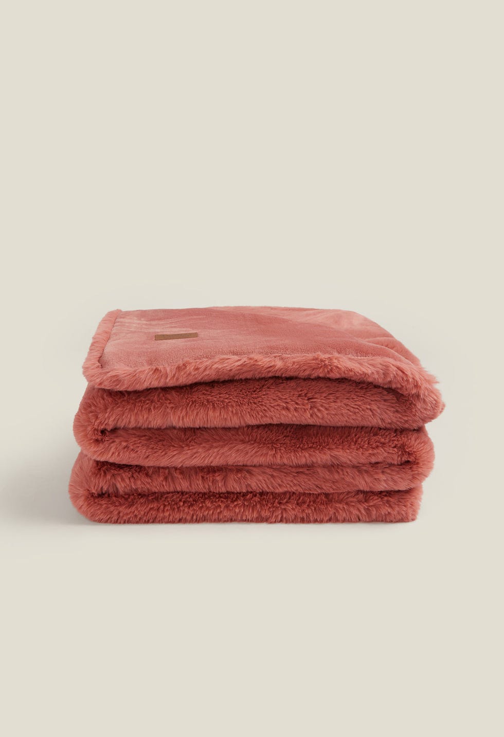 Marshmallow Blanket in Peachy Piglet