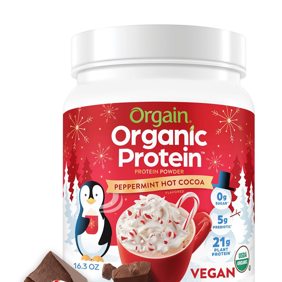 Organic Vegan Protein Powder, Peppermint Hot Cocoa