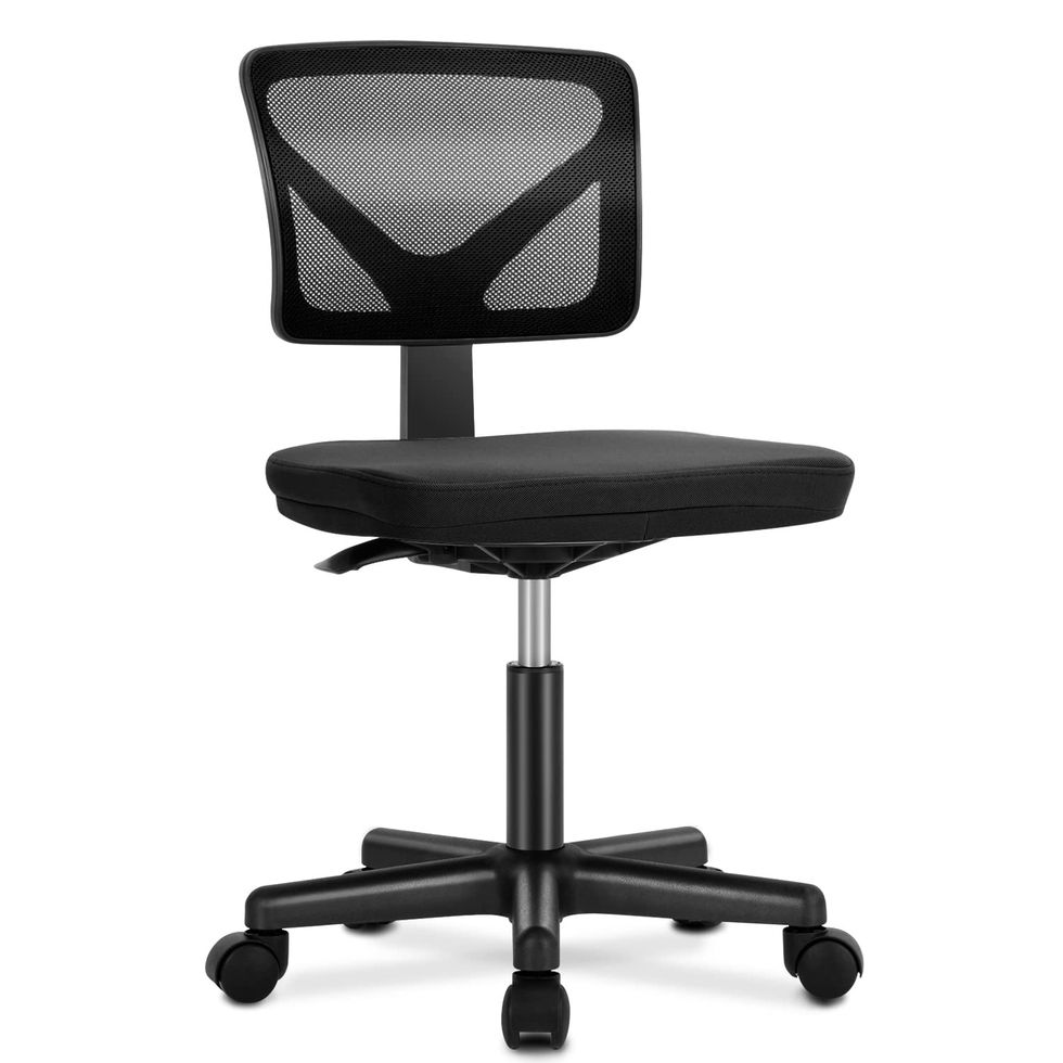 Armless Mesh Business office Chair