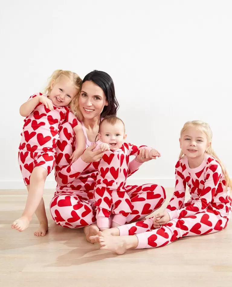 Matching best sale valentine pajamas