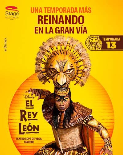 El Rey León, el musical en Madrid