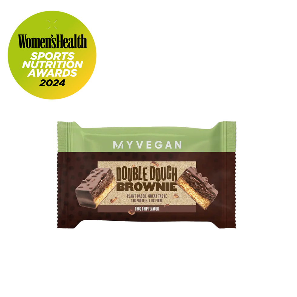 Myvegan Double Dough Brownie: Chocolate Chip 