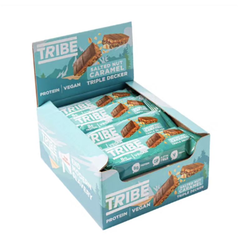 Tribe Nut Butter Triple Decker: Peanut Salted Caramel