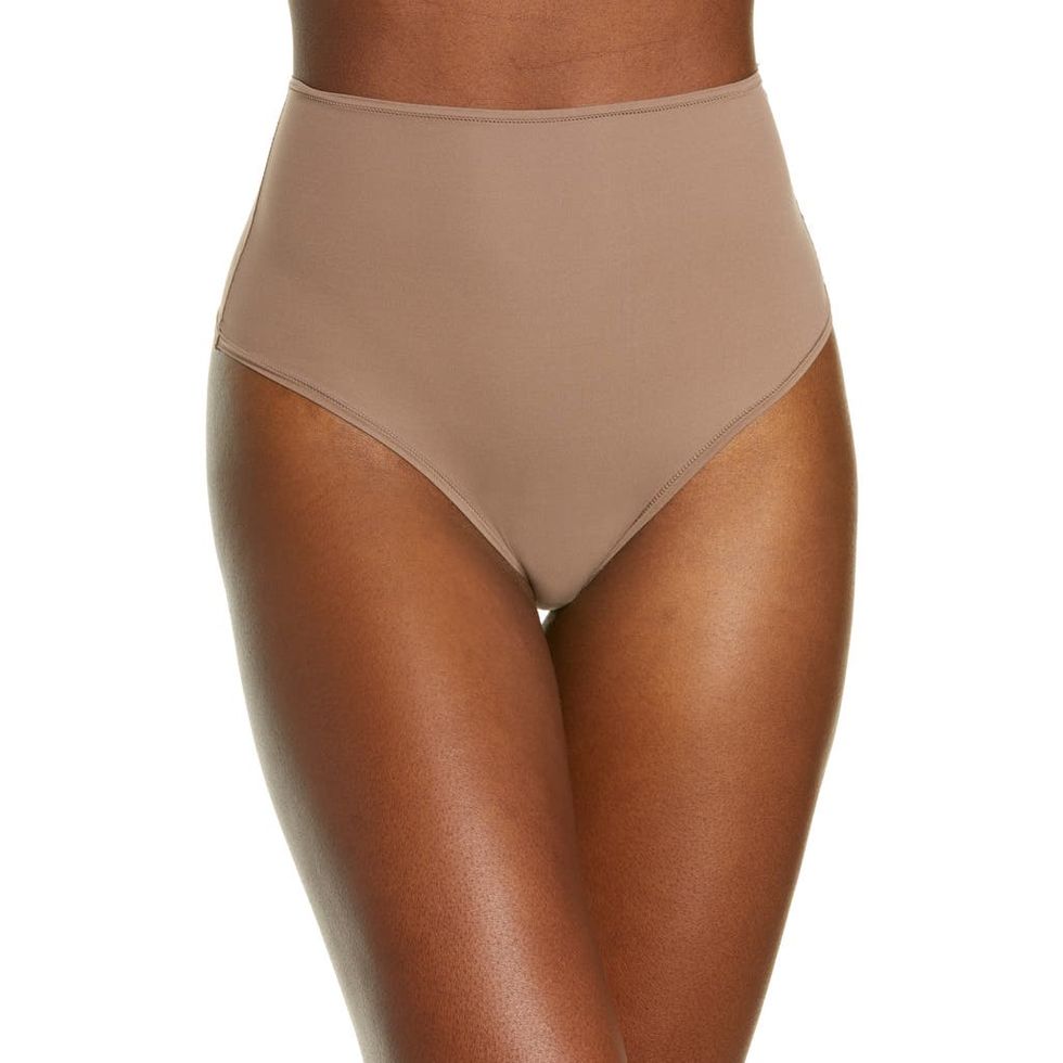 Womens Skims nude Barely There High-Waist Thong
