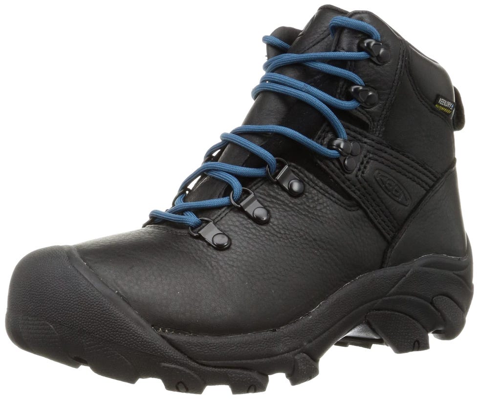 KEEN Pyrenees, Botas para Senderismo Hombre, Black/Legion Blue, 43 EU