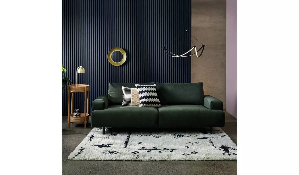 Julien Fabric 3 Seater Sofa