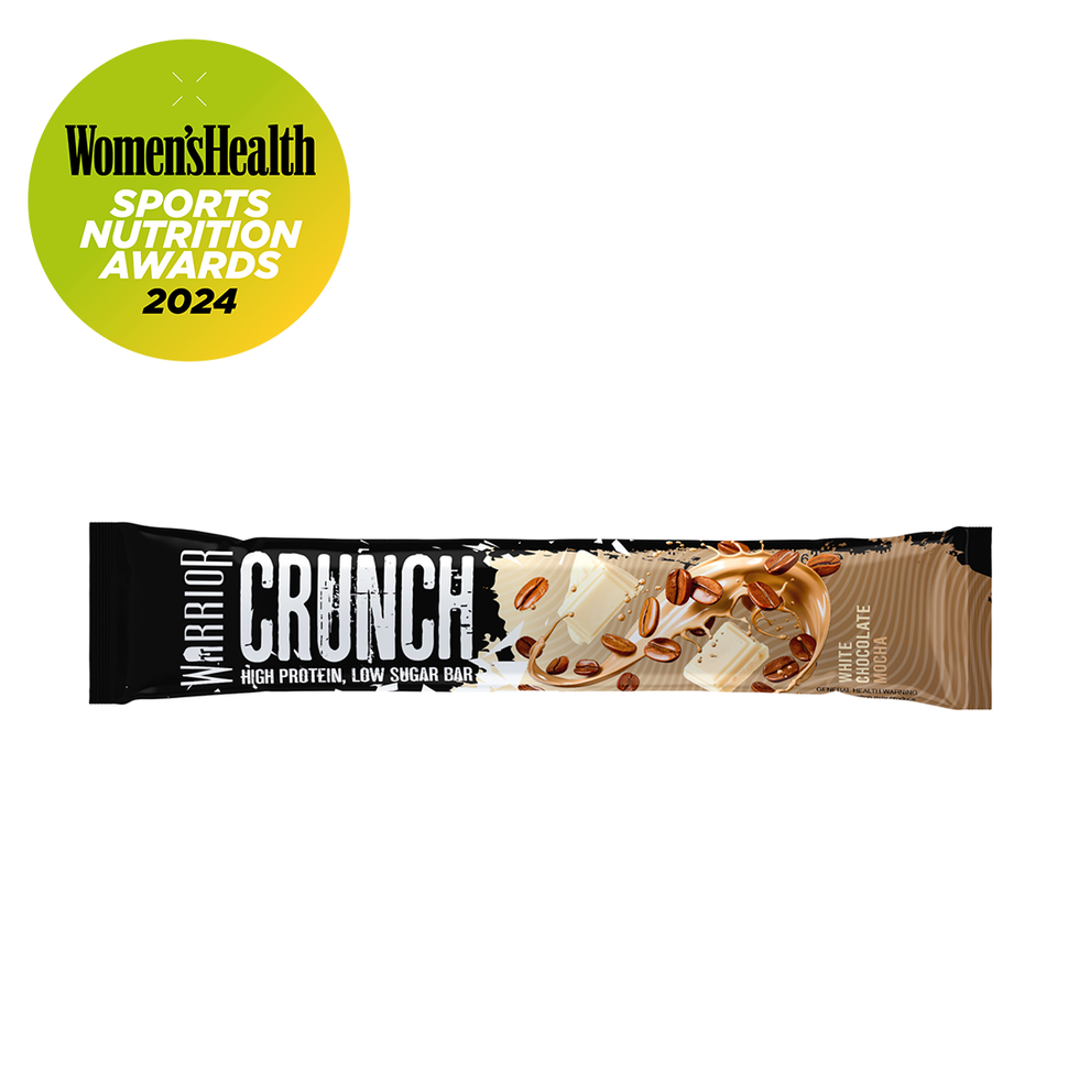 Warrior Crunch Protein Bar: White Chocolate 