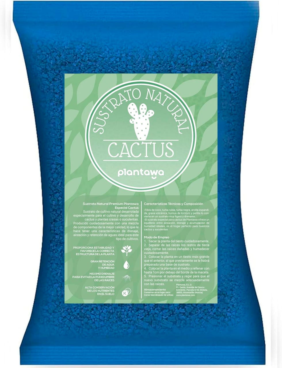 Sustrato Premium para cactus y suculentas